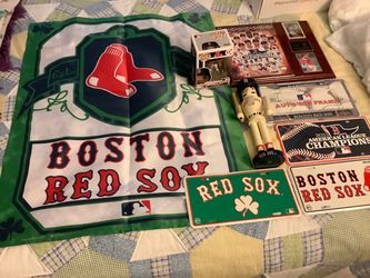 Boston Red Sox Mancave or Bar bundle- more added