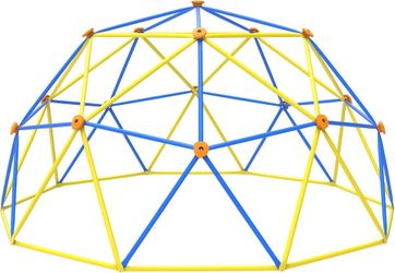 Brand New in Box - 10FT Climbing Dome (Blue and Yellow)