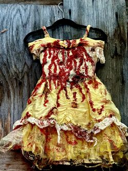 Halloween Disney Belle Zombie Costume