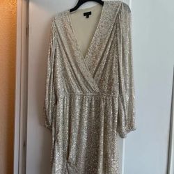 Like New Sequin Dress $30 XL 