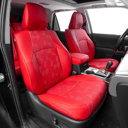 Fit for Toyota 4Runner 2010-2024(5th) Car Seat Covers,Custom Automotive Seat Covers Full Set-Front,Second & Third Car Seat Protector,Luxury Leather Se