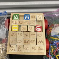 Baby Learning Wooden Blocks