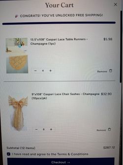 Wedding Chair Sashes