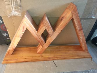 Red Wood Shelf