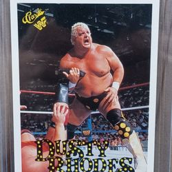 1990 WWF TitanSports Dusty Rhodes Wrestling Card 