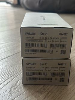 NIB Ray Ban RW4012 Meta Gen 2 Shiny Blk Trans Graphite Green