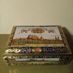 E. Otto Schmidt 2001 Nurnberg Germany X-lg. Tin Box
