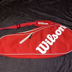 Wilson Tennis Bag Red