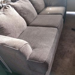 Soft Grey 2 Pc Couches 