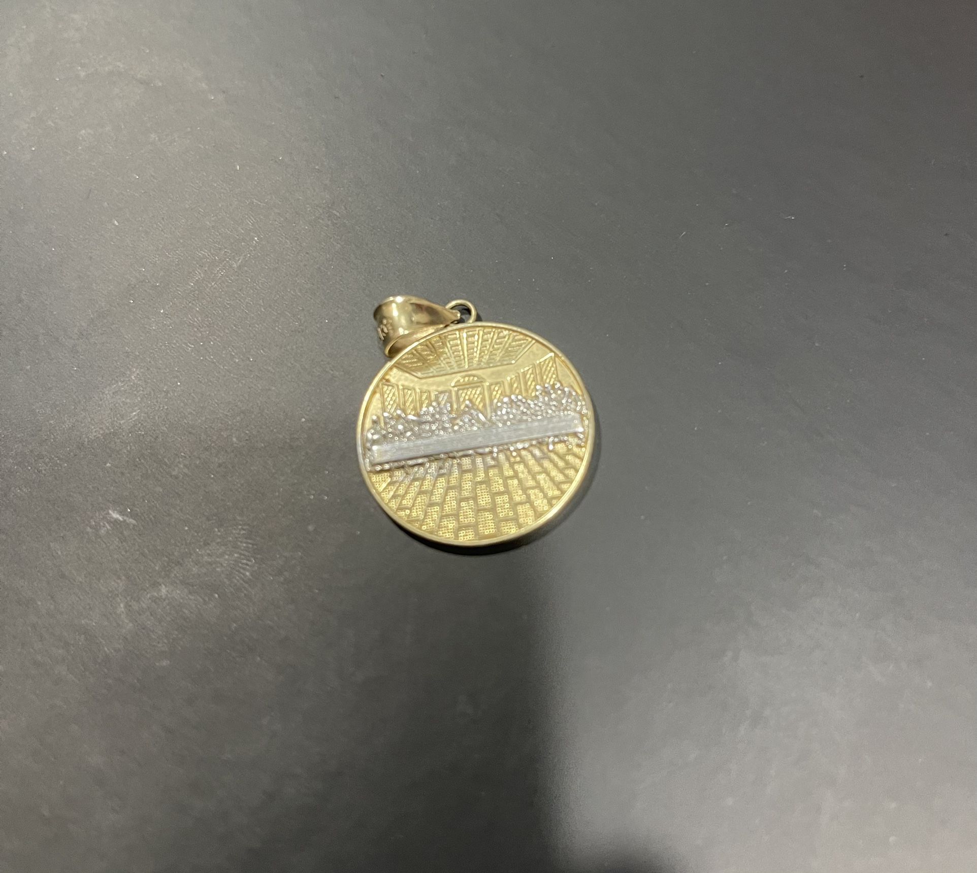 14k Last Supper Pendant