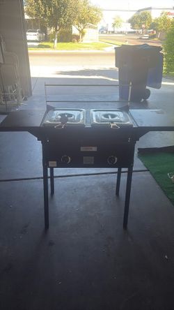 Brand new deep fryer propane