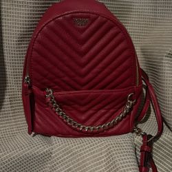 Mini Red Victoria Secret Backpack