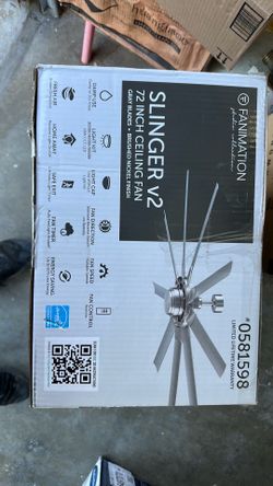 Slinger V2 72 inch Ceiling Fan