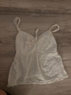 size small shirt, white