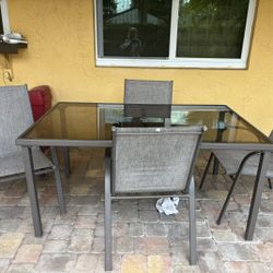 Patio Table And Chairs