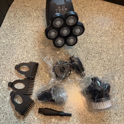 7 In 1 Electric Baldy Trimmer Cutter Hair Men 