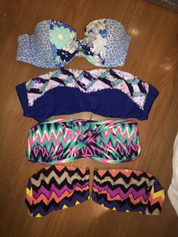 BUNDLE of barely worn bandeau tops