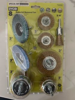 Ryobi 8-Piece Material Removal Set