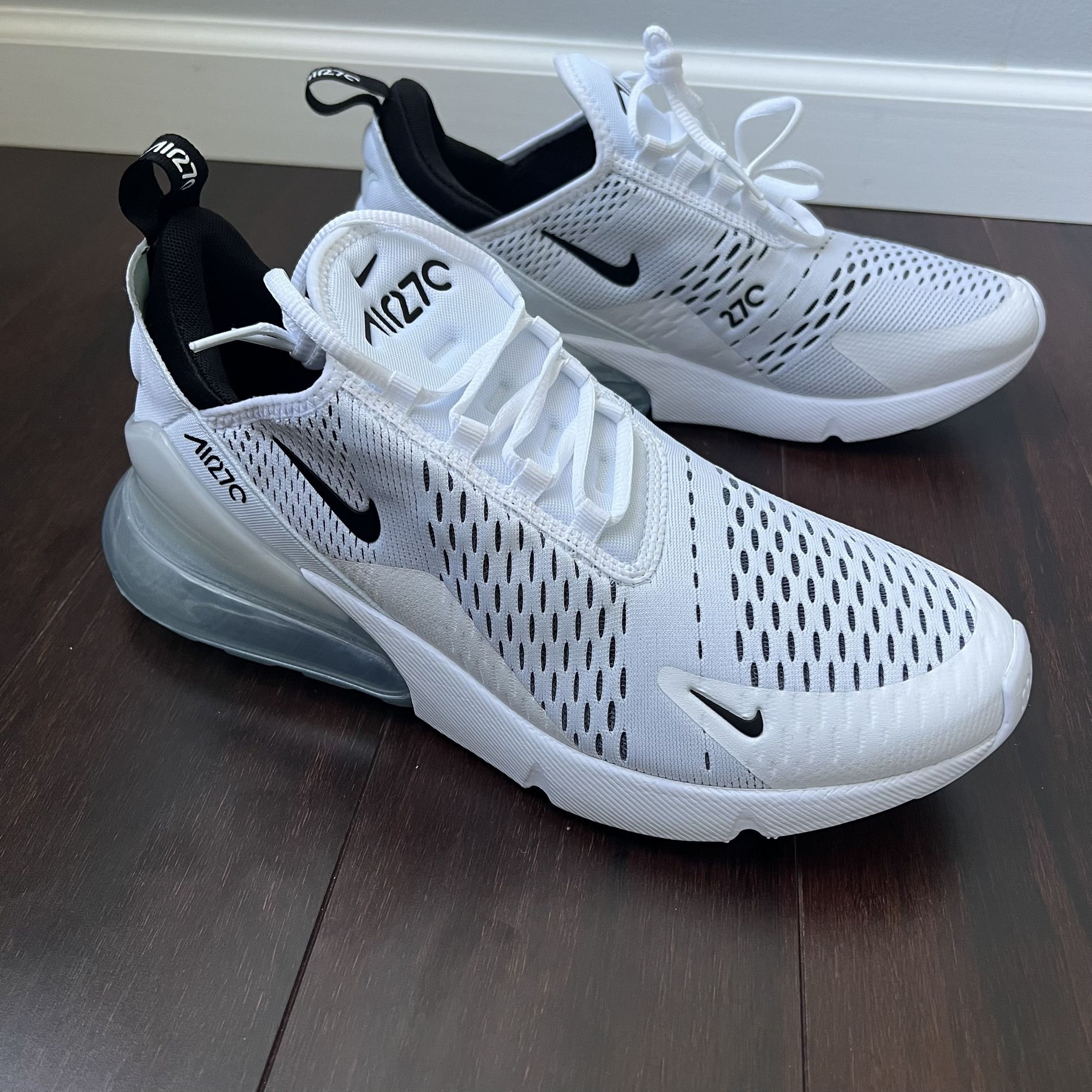 Nike Air Max 270 White/Black Women’s Shoes AH6789-100