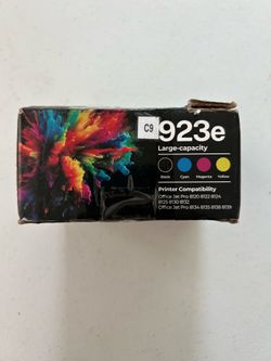 923e Large capacity inkjet cartridges | For HP OfficeJet Pro printers: 8120, 8122, 8124, 8125, 8130, 8132, 8134, 8135, 8138, and 8139 series.