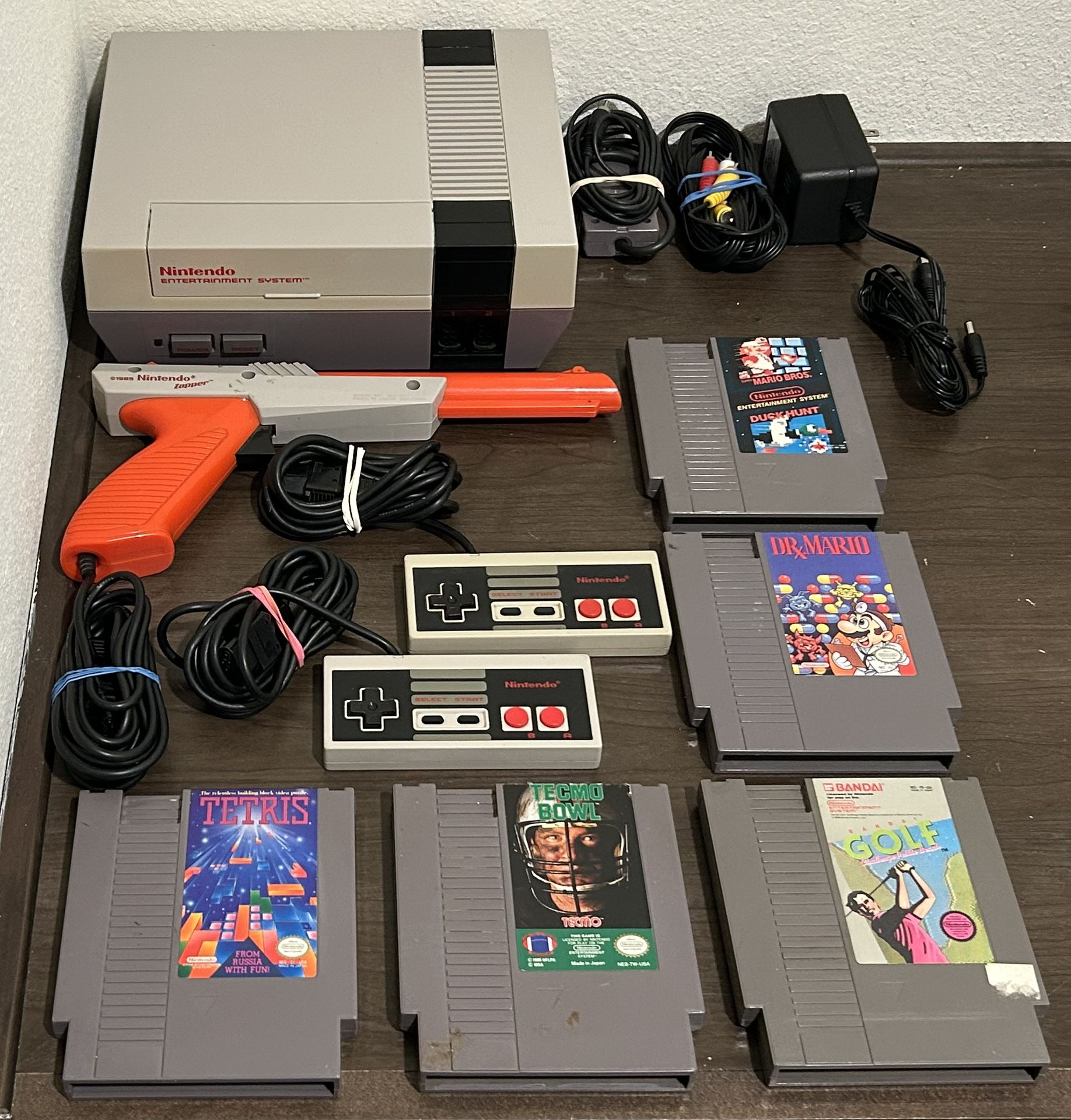 NES Action Set Console Video Game Bundle