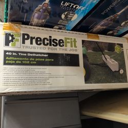 PreciseFit 40-inch tine dethatcher Towable 