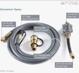 Natural Gas Conversion Kit Grill