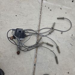 Distributor Wires cap and rotor