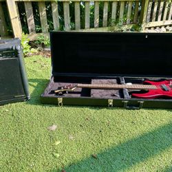 Dean Edge Bass Guitar W/ Ibanez Sound Wave Sw35