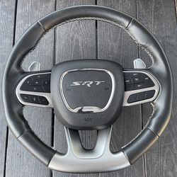 2015 - 2023 dodge charger challenger hellcat steering wheel and srt bag