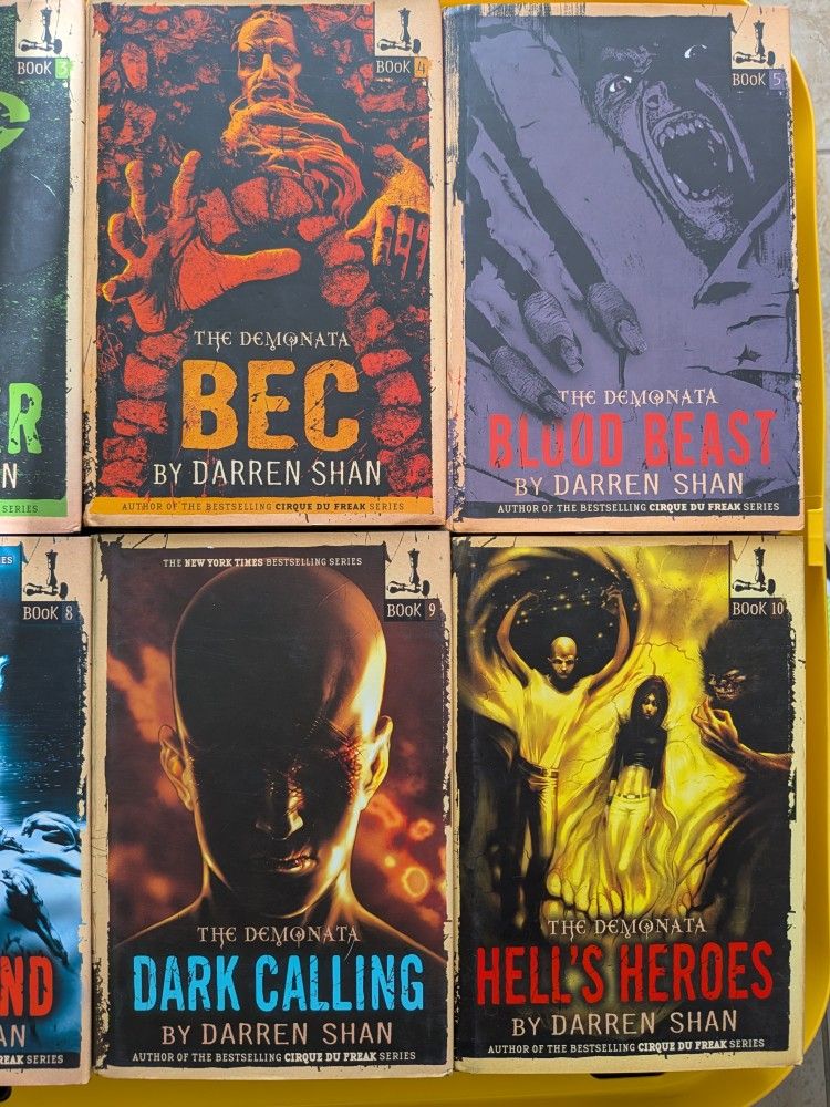The Demonata Book Series 1-10 By Darren Shan