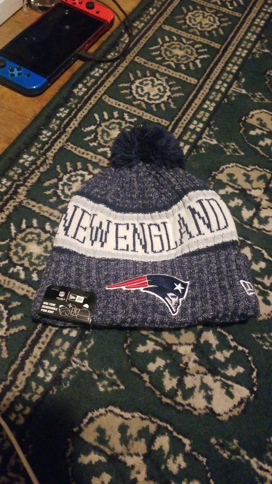 Patriots beanie brand new with tags