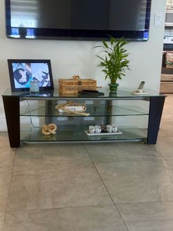 Glass TV Stand / Entertainment Center