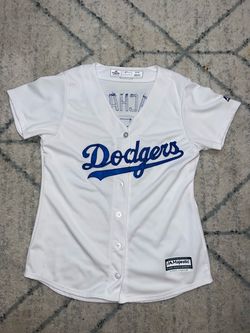 Size S Women’s majestic dodgers home Jersey machado 8 White