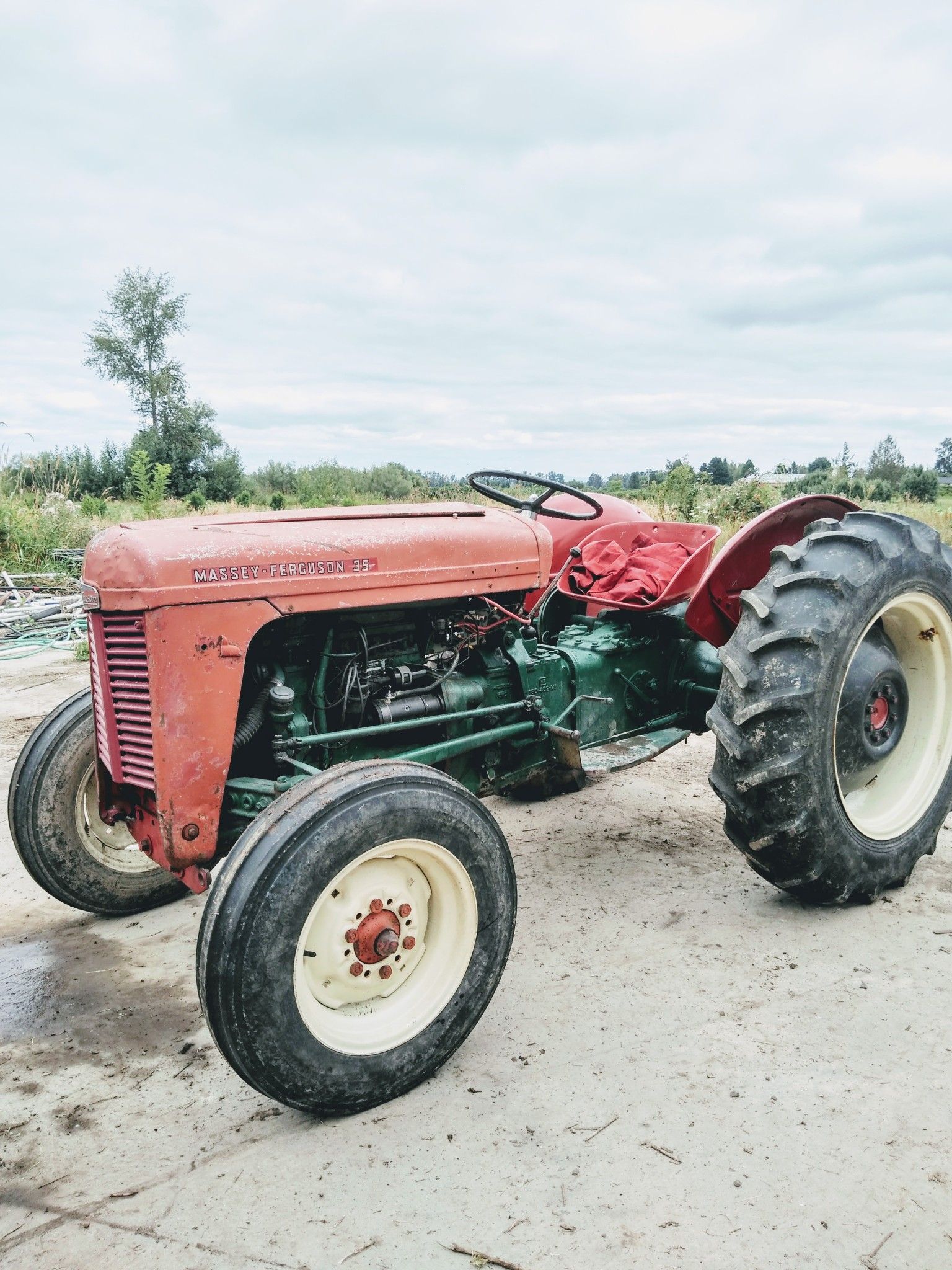 Massey furgueson To35 tractor. Need gone