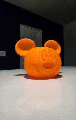 Mickey Mouse Pumpkin bed bath body soap holder