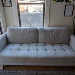 Gray Fabric Sofa