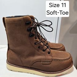 Brunt Soft Toe Work Boots Size 11