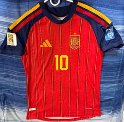 Spain 2026 Home Jersey #10 DANI OLMO