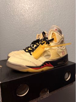 Off white Jordan 5 sail