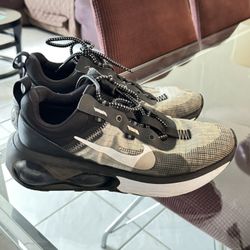 Used Once Nike Air Max 2021 DA1925-001 Men's 12 Running Shoes Gray Black Athletic Sneakers