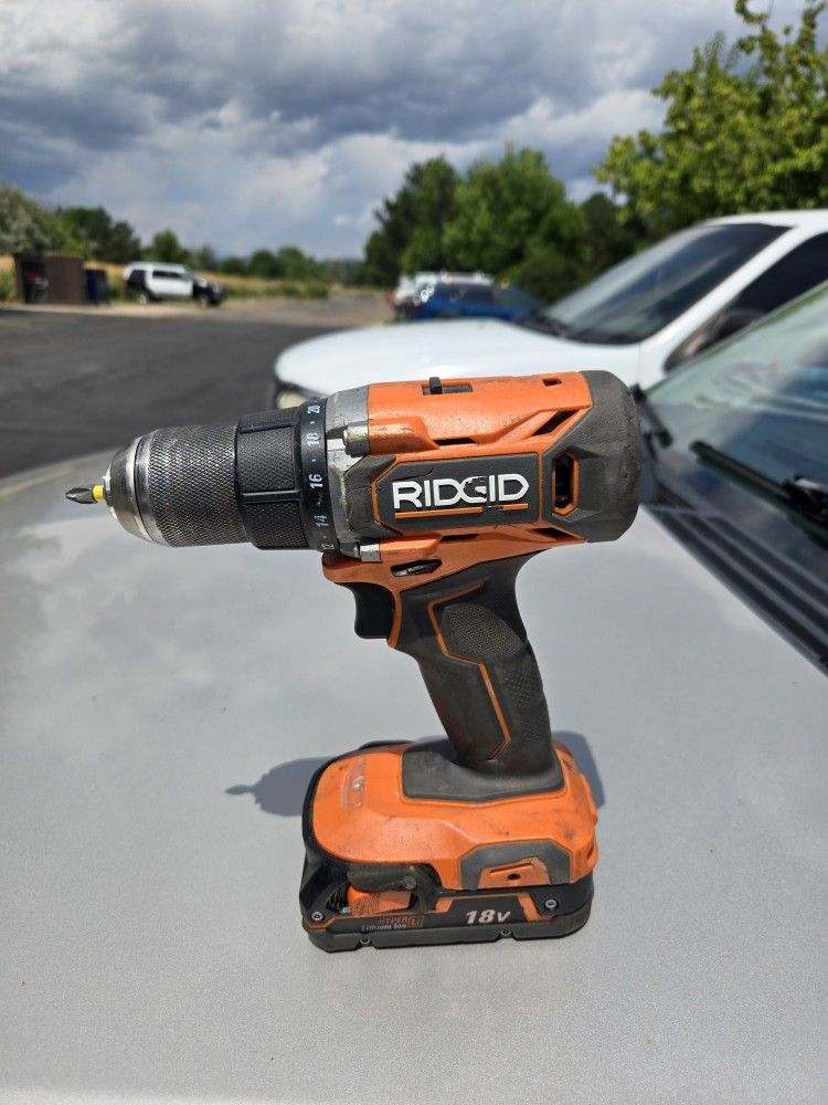 Ridgid 18V Drill