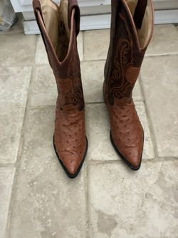 Ostrich Boots