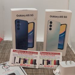 Galaxy A15 5G Brand New With Free SP On Cash Deal $169