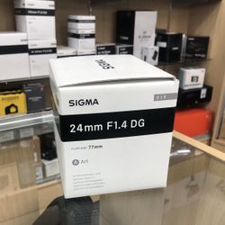 Sigma 24mm F/1.4 DG