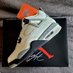 Jordan 4 white Cement