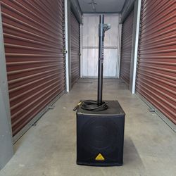 Behringer EUROLIVE B1200D-PRO 500W 12" Powered Subwoofer