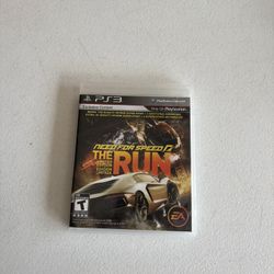 Sony PlayStation 3 Need For Speed The Run Game