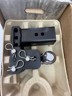 B&W TS30037B Tow & Stow Adjustable Hitch 3" Receiver Dual Ball 21K 4.5" Drop