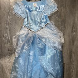 Cinderella Dress Princess Disney Size 7/8 Disneyland 